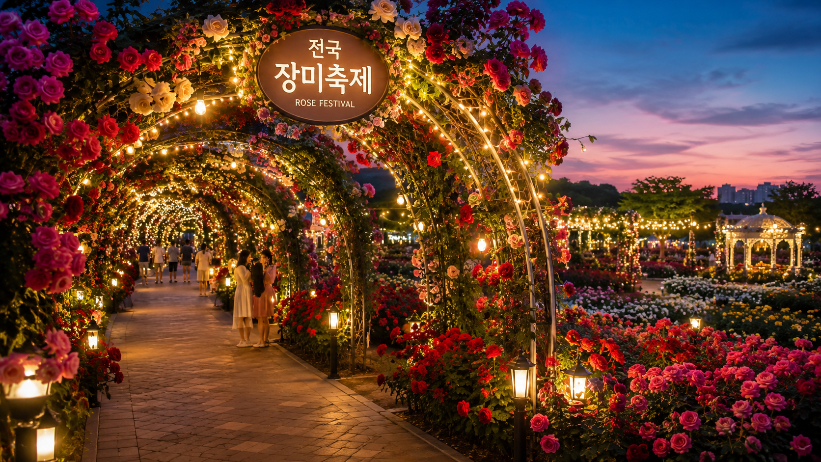 전국 장미 축제 대표