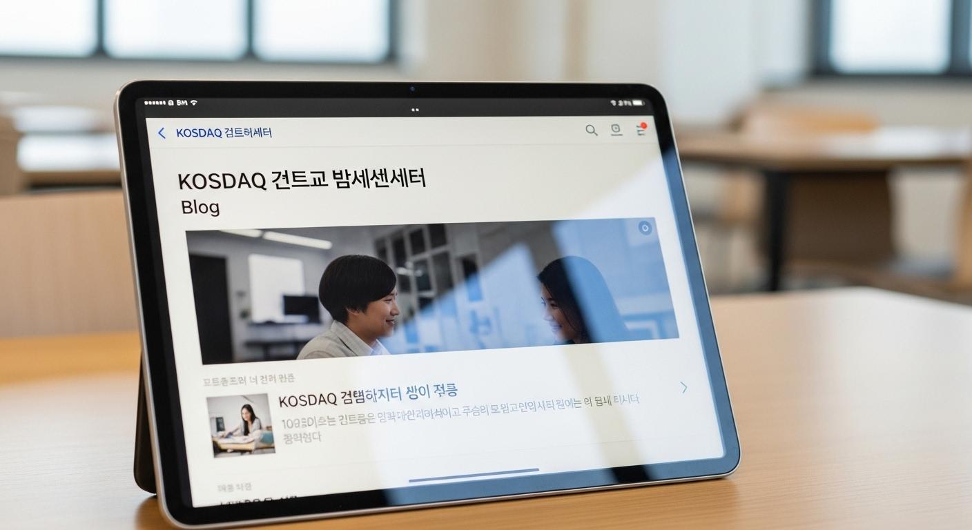 코스닥협회 교육센터