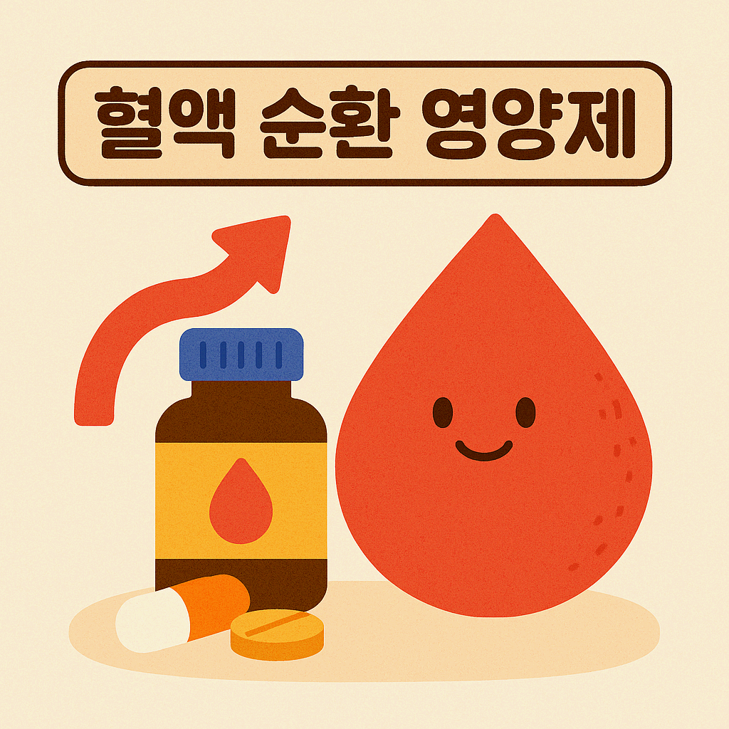 혈액 순환에 좋은 영양제