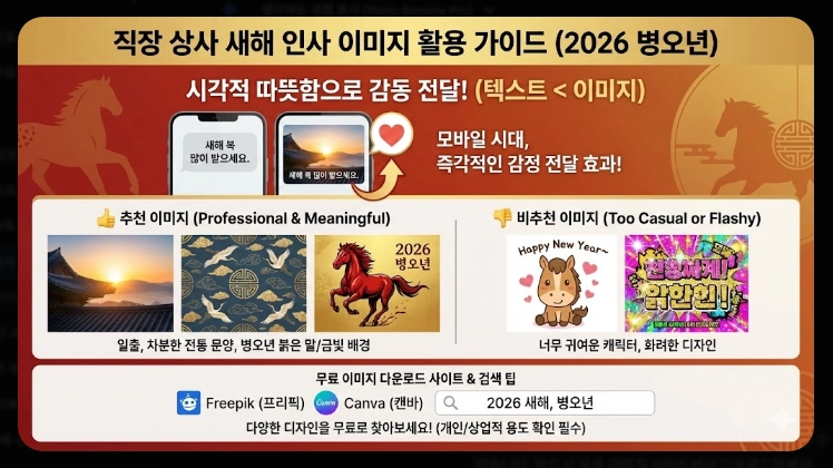 직장 상사 새해인사말 2026 실수 안 하는 완벽 가이드