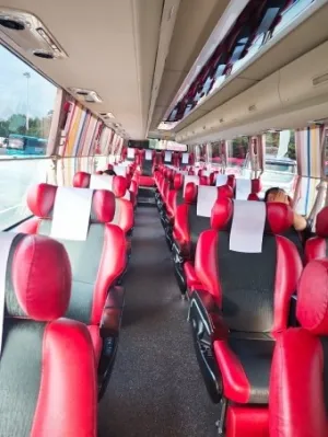 천안고속버스터미널 시간표-버스 내부