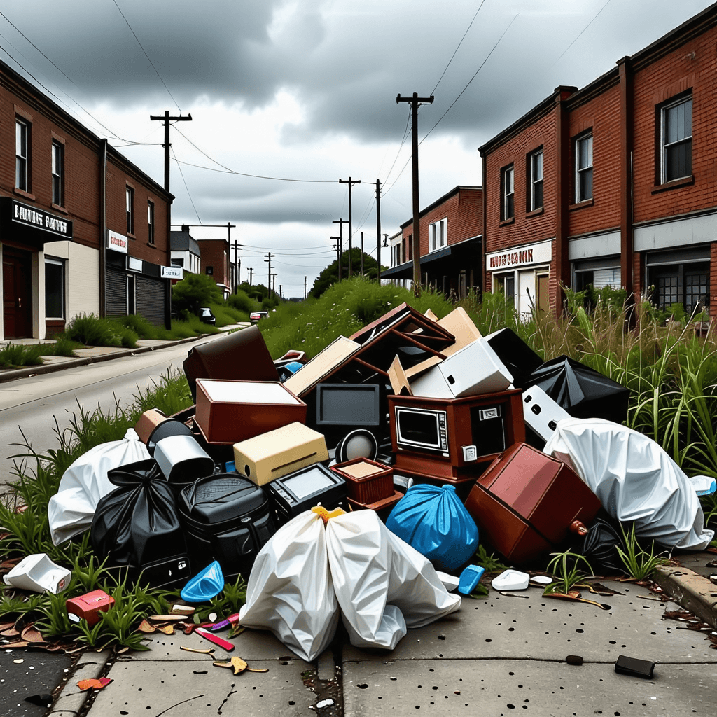 쓰레기 무단 투기 신고 방법