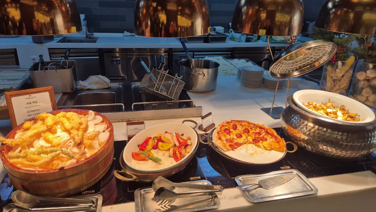 새우튀김-피자-게튀김