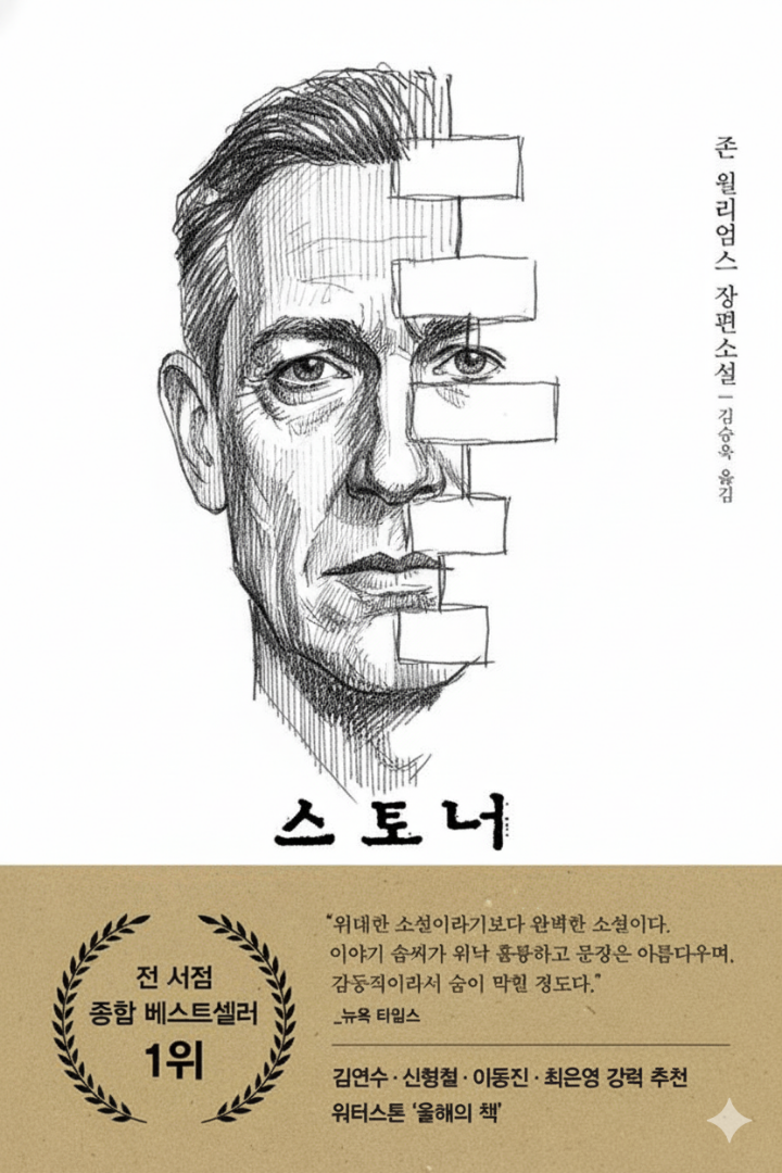 스토너 책 표지 이미지