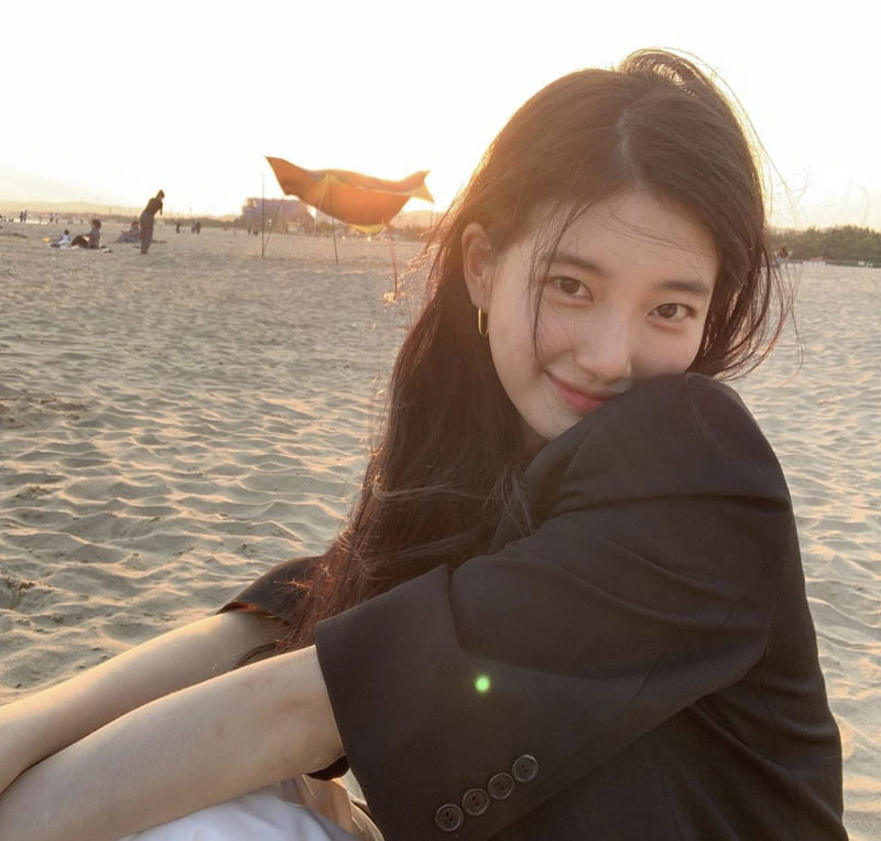 수지 사복 패션