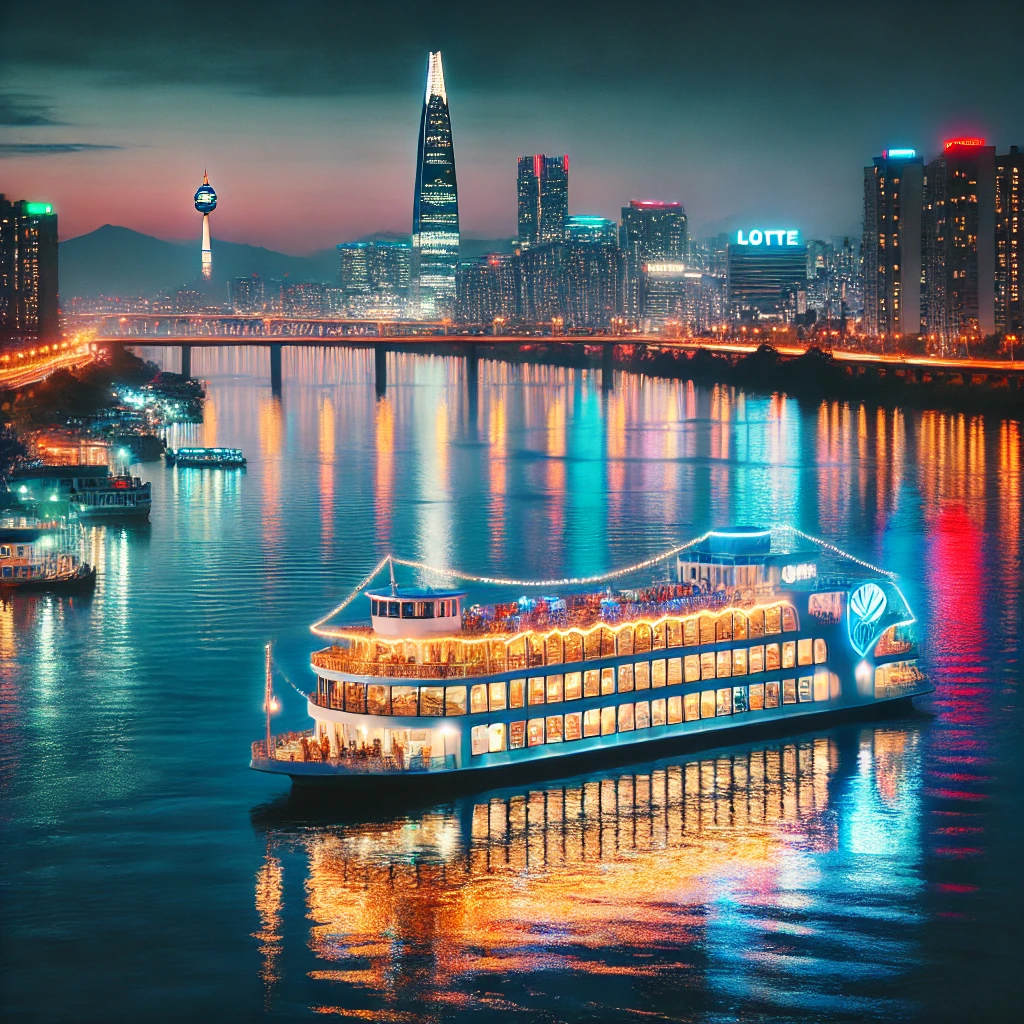 한강 크루즈 뷔페