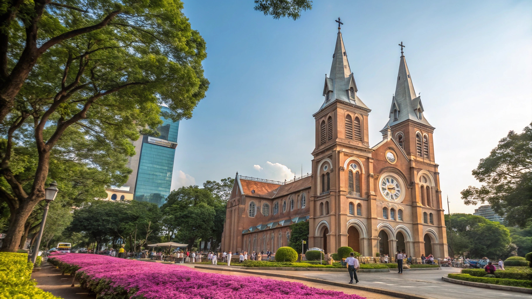 사이공 성당 관련 사진
