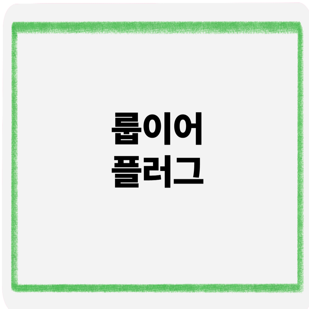 룹이어플러그