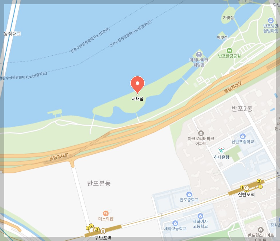 2024한강서래섬유채꽃축제