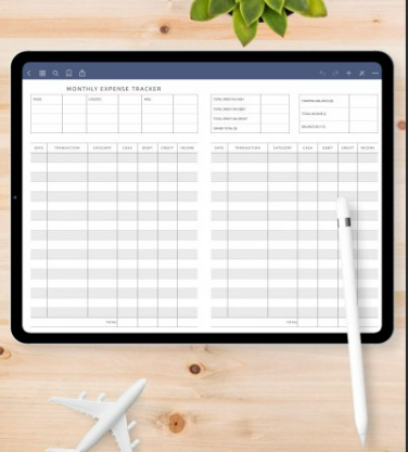 가계부 작성 관련 사진
