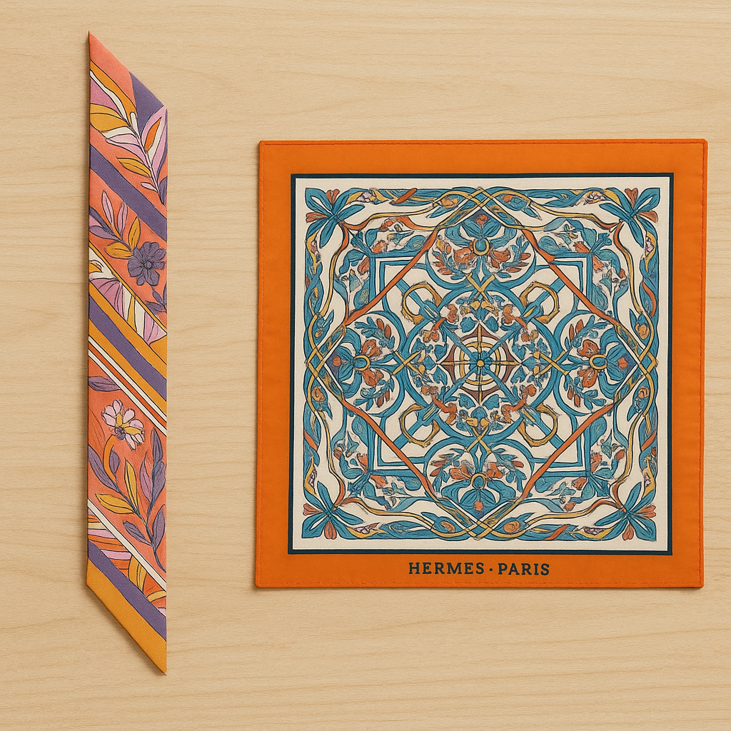 에르메스 트윌리와 까레 관련 사진