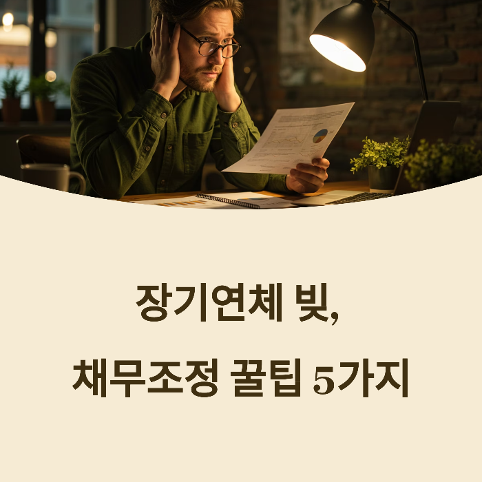 장기연체 채권 채무조정
