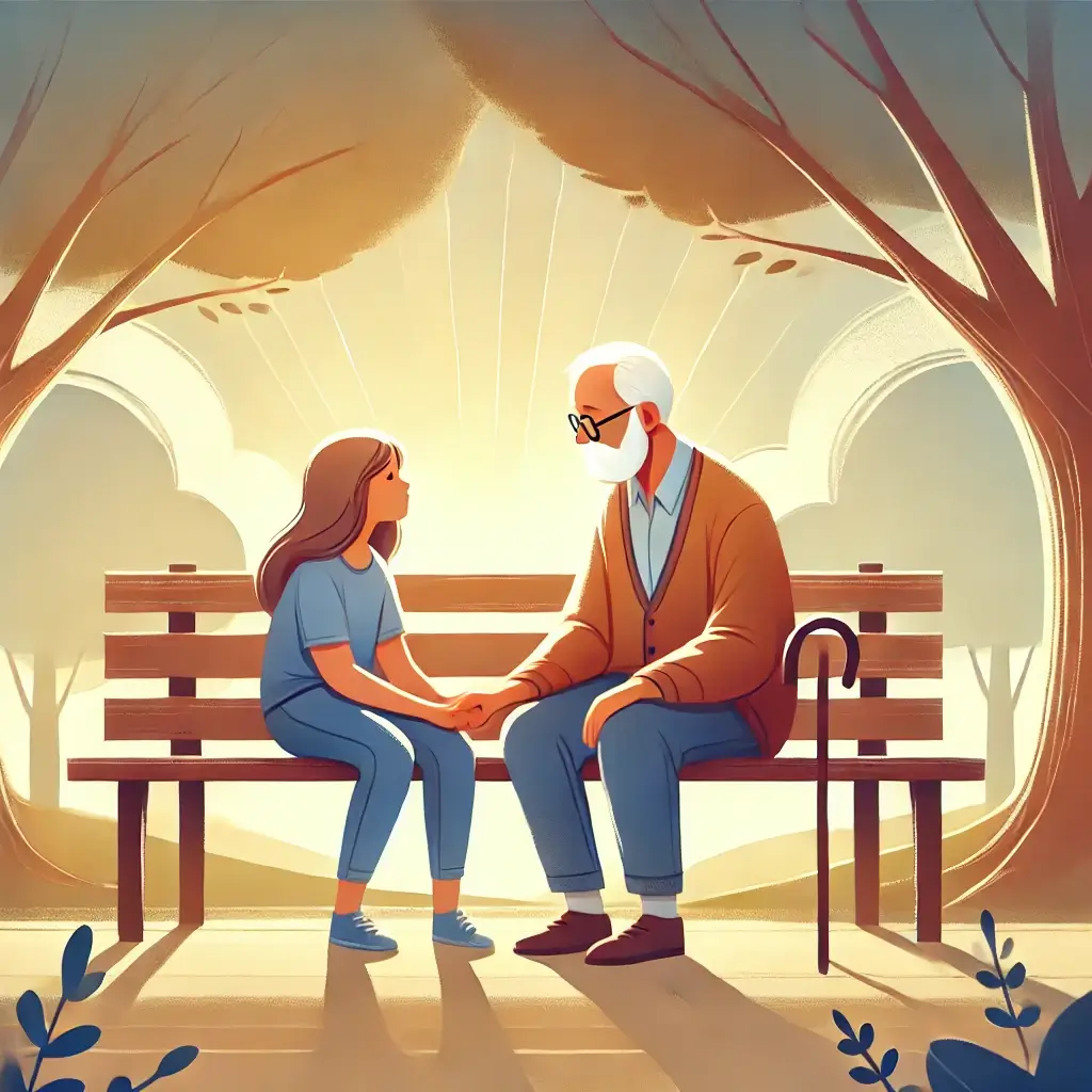 노인이된 부모와 성인 자녀관계 다루기