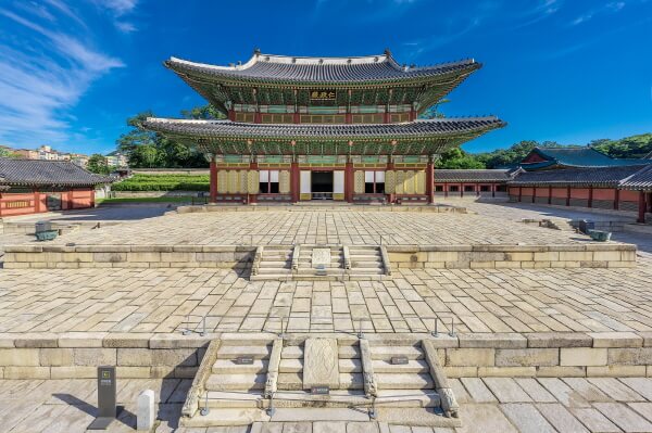 창덕궁 인정전 정면 사진