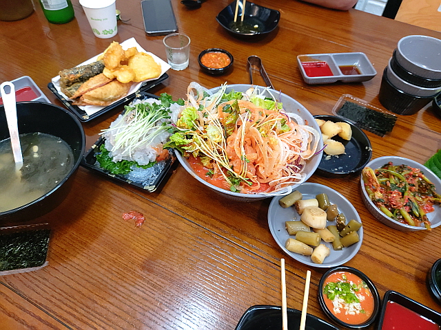 광어 세꼬시 세트