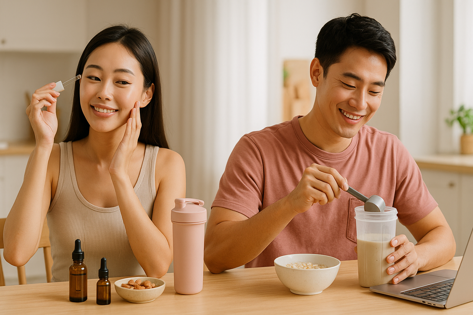 식단과 연계한 뷰티 루틴