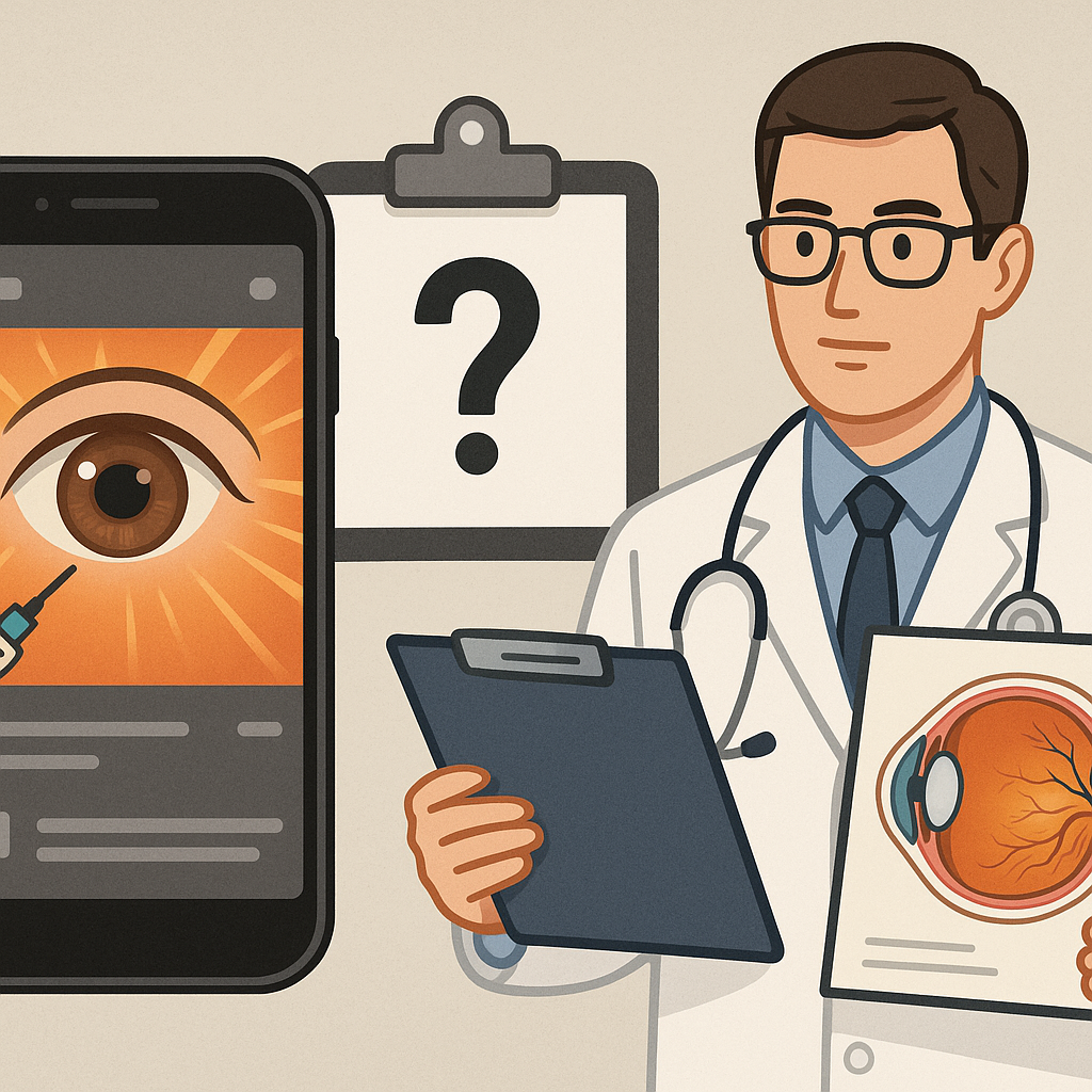 “주사 한 방에 시력 복구?” 줄기세포 황반변성 치료 연구, 어디까지가 사실일까