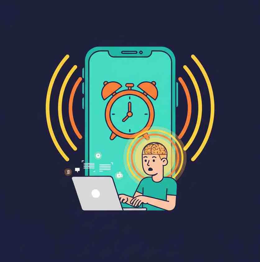 알람으로 글쓰기 시간 각인하기