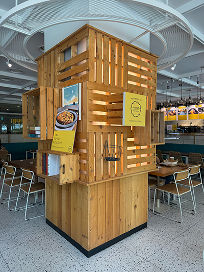 코엑스 도심공항 스윗버튼 카페