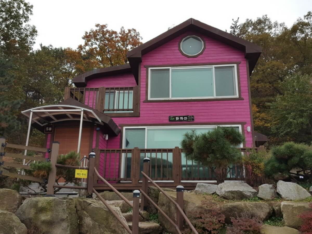 석모도자연휴양림 8인실