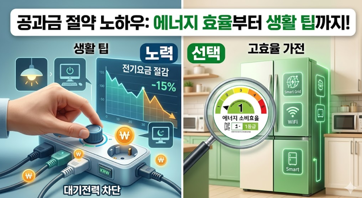 공과금 절약 노하우: 에너지 효율부터 생활 팁까지