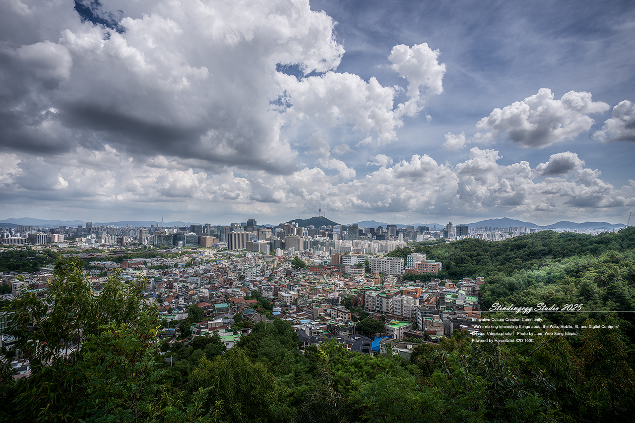 #서울 #인왕산 #무무대 #남산