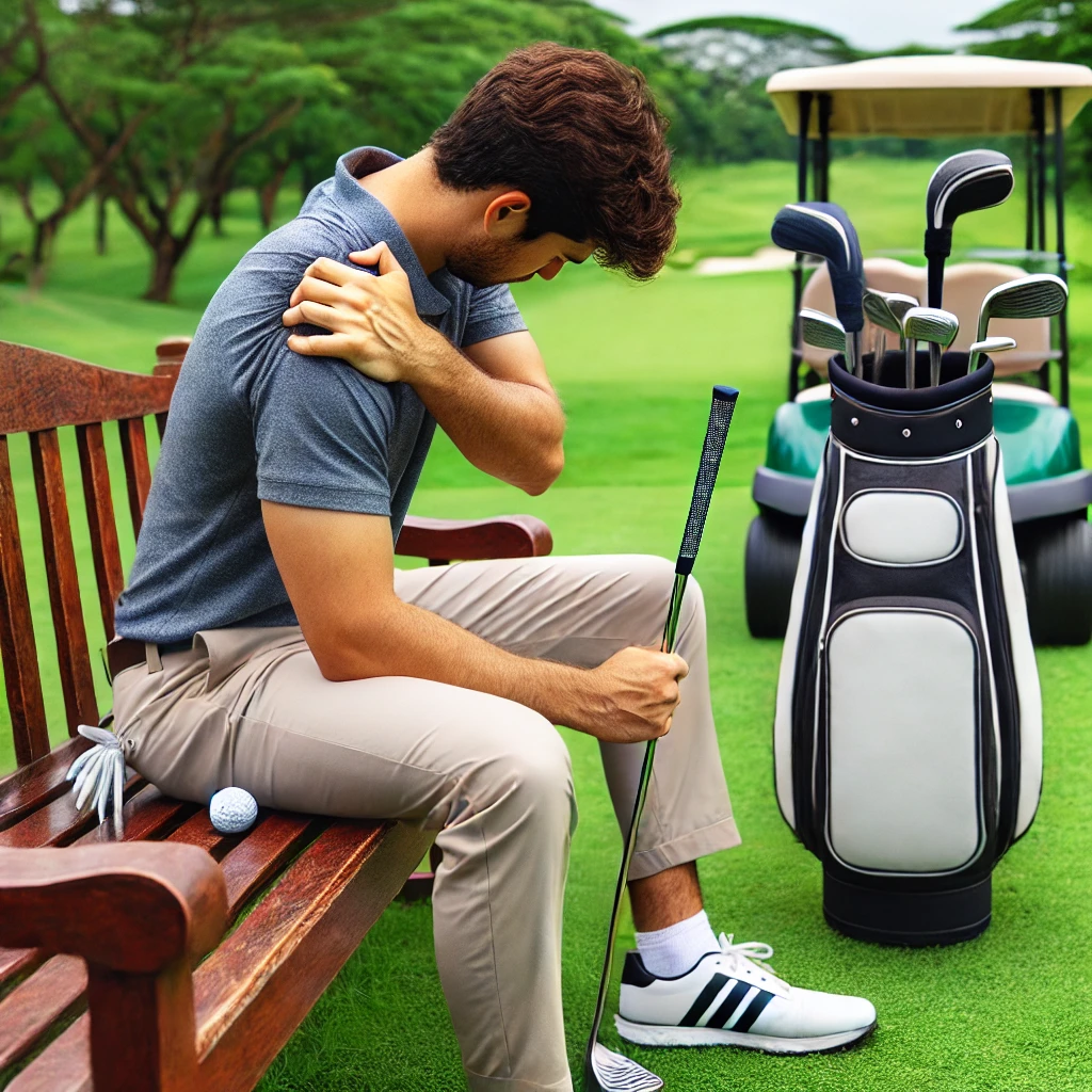 골프 라운딩 후 근육통 줄이는 방법 관련 이미지