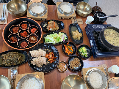 시래마루상차림