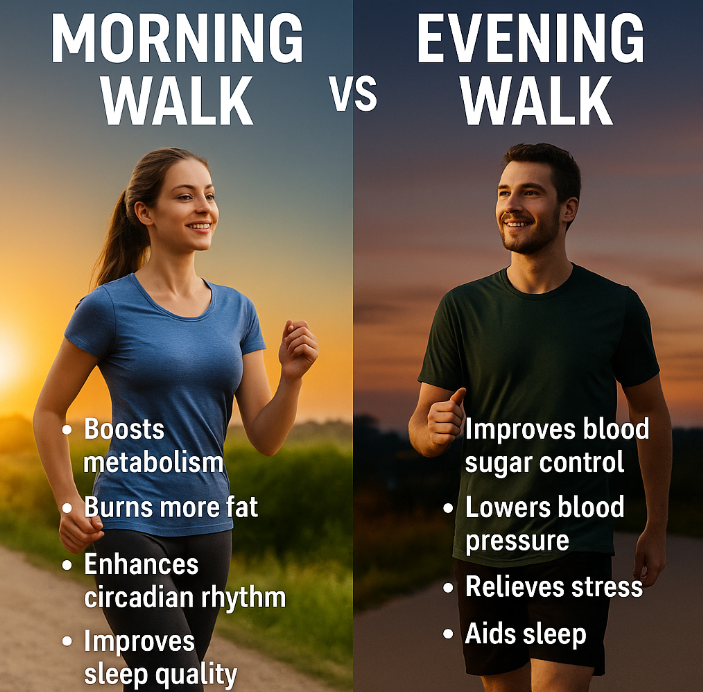 아침걷기 저녁걷기