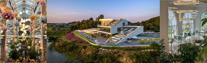 랜드마크 195, 아레피, 그린브리즈 카페 전경