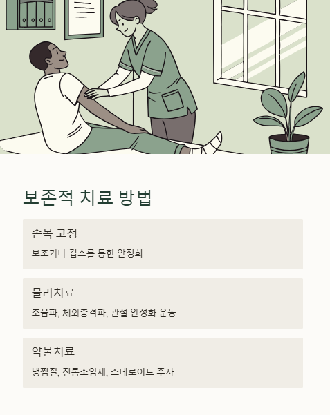 보존적 치료 방법