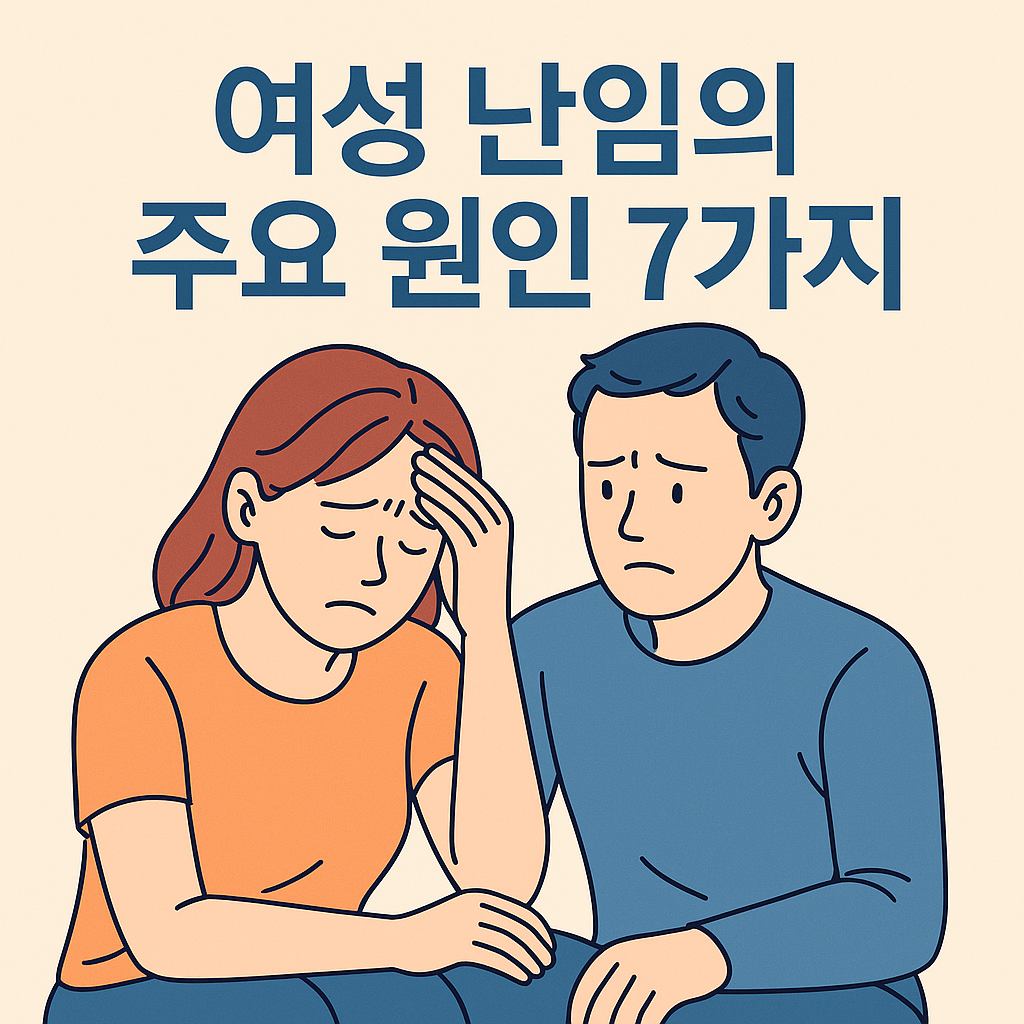 여성 난임 원인