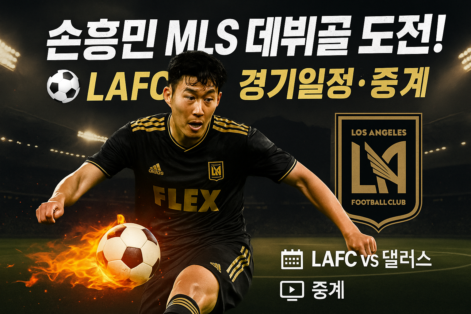 손흥민 LAFC 경기일정 중계