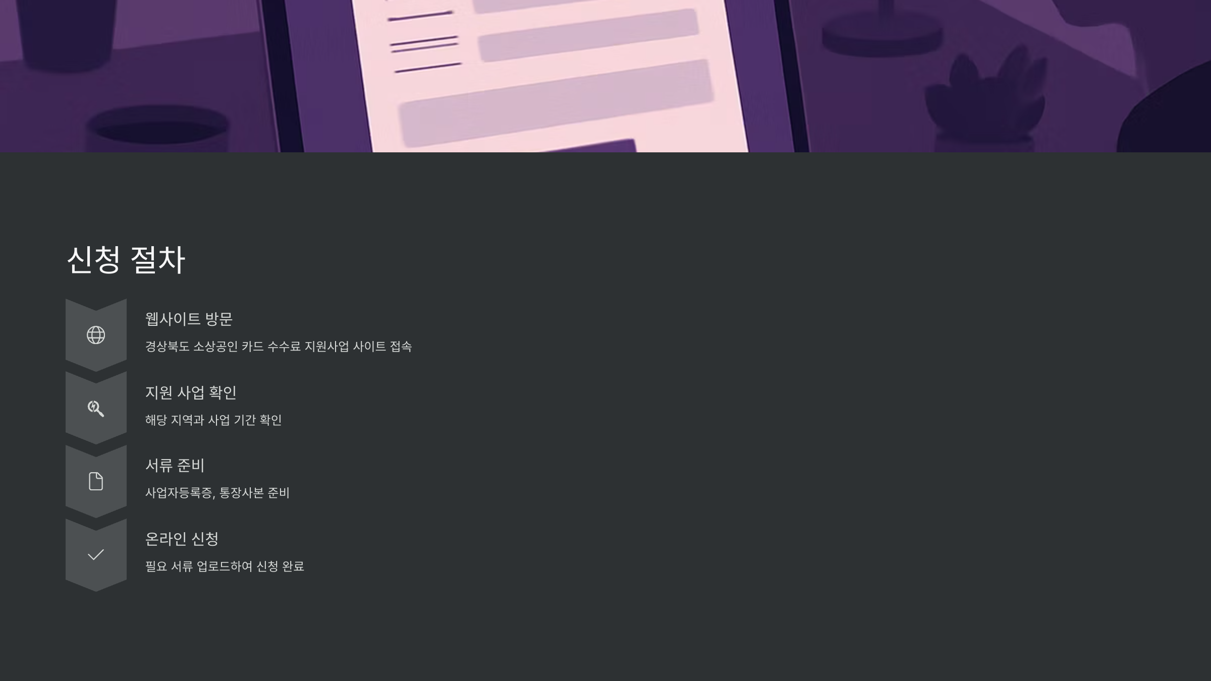 신청절차