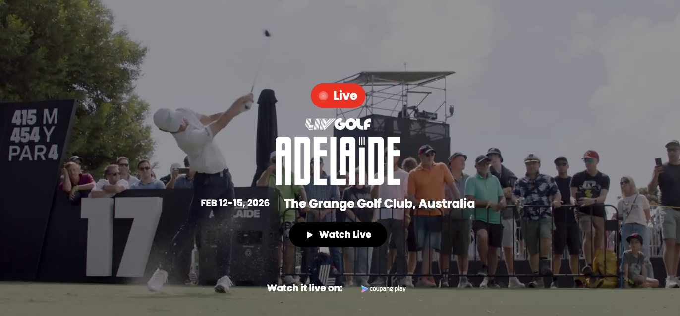 liv골프 애들레이드&amp;#44; 코리안GC