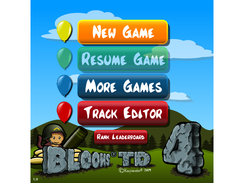 풍선 타워 디펜스 4 (Bloons Tower Defense 4)
