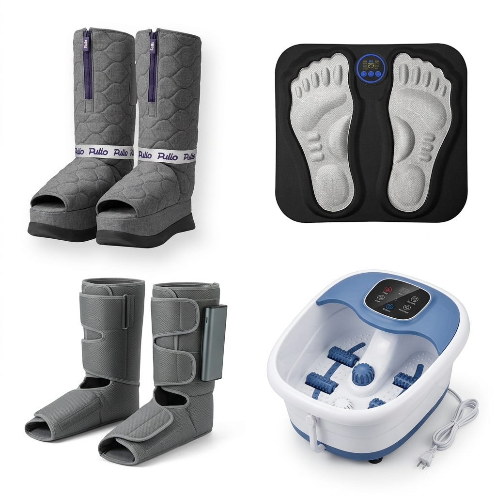 발마사지기 고르는법 공기압 저주파 방식 비교