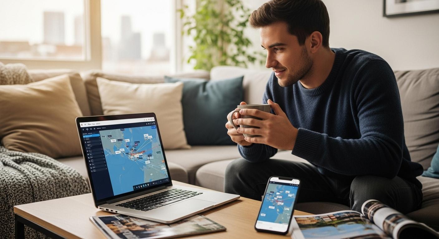 비행기 실시간 위치 보기