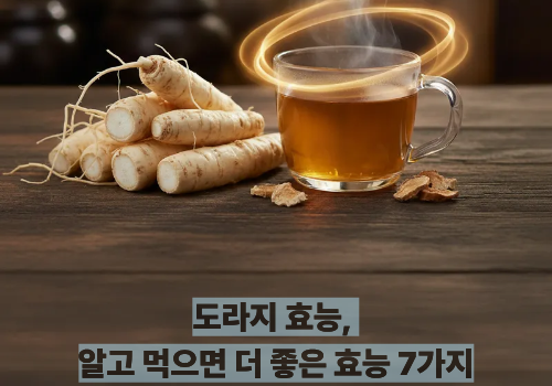 도라지 효능, 알고 먹으면 더 좋은 효능 7가지