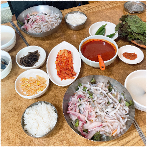 용산 회 식당