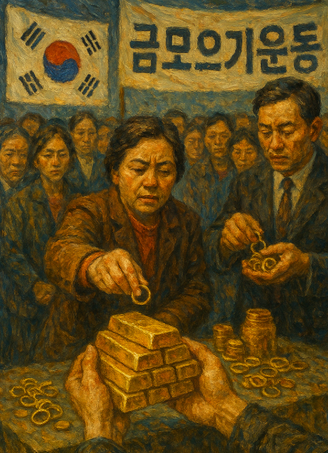 2025년 IMF 사태가 온다면, 다시 '금모으기 운동'은 가능할까?