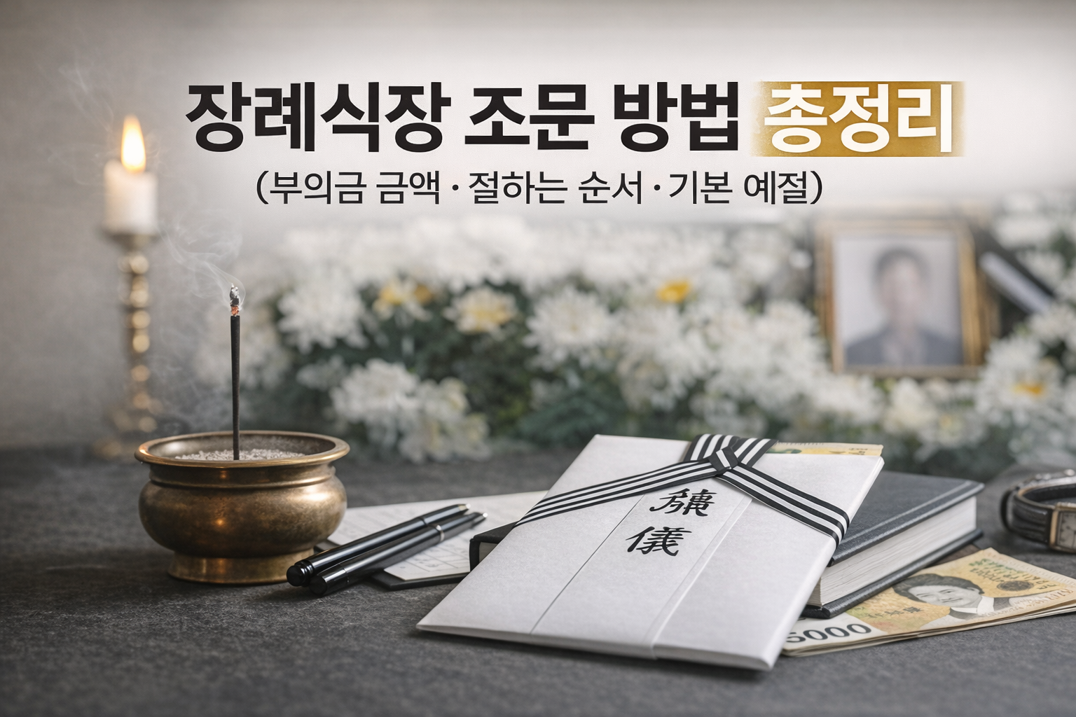 장례식장 조문 방법