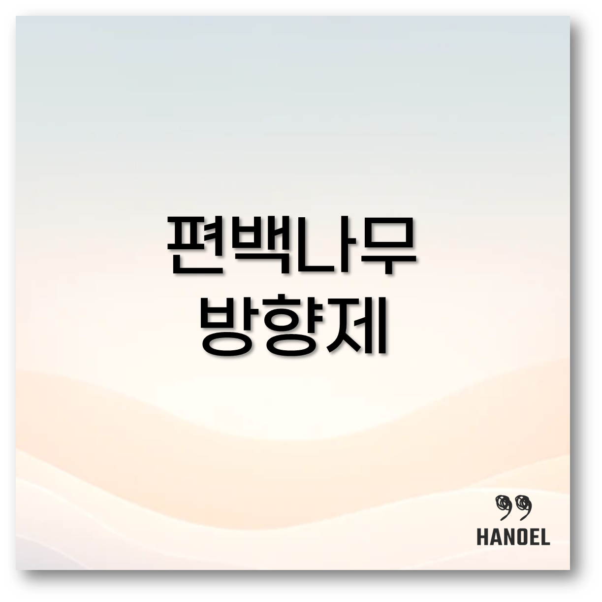 편백나무 방향제