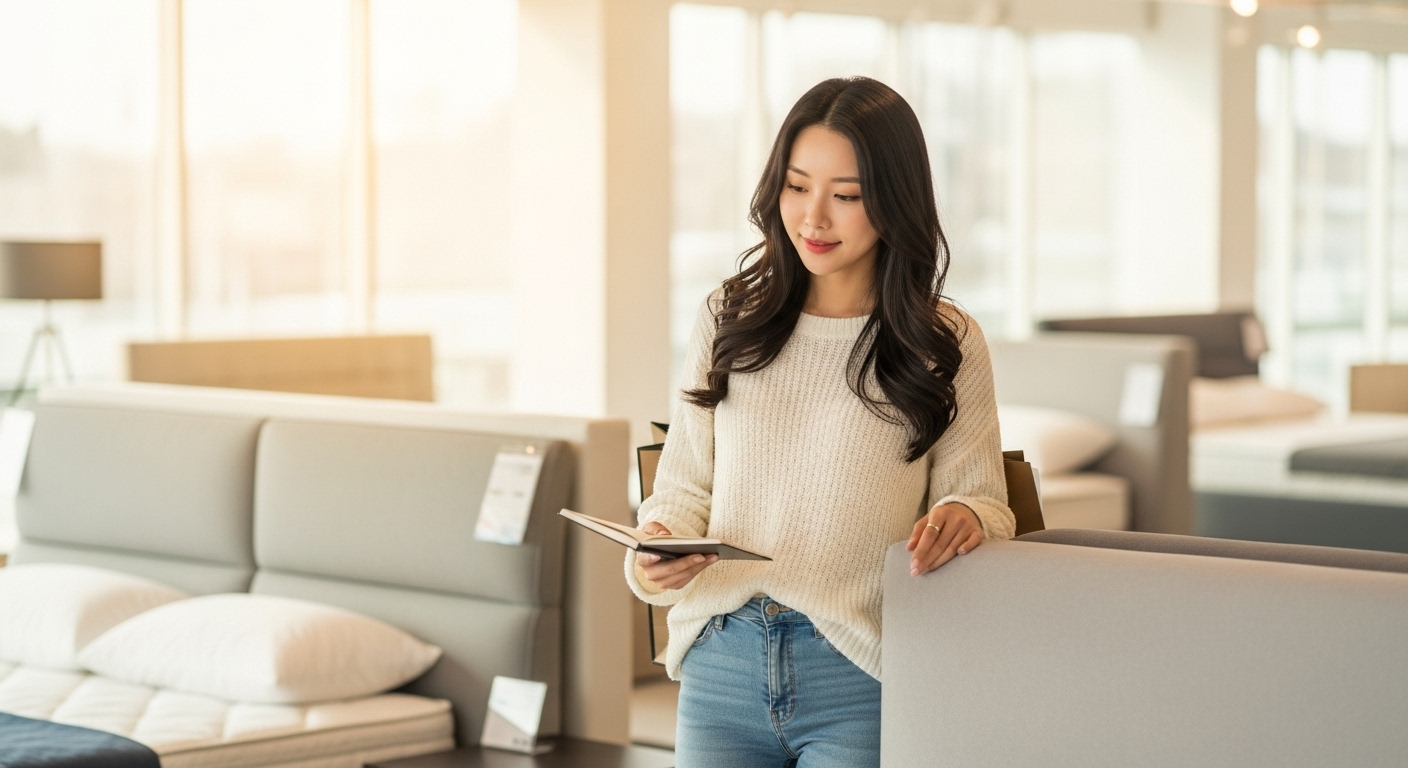 슈퍼싱글 원목 침대