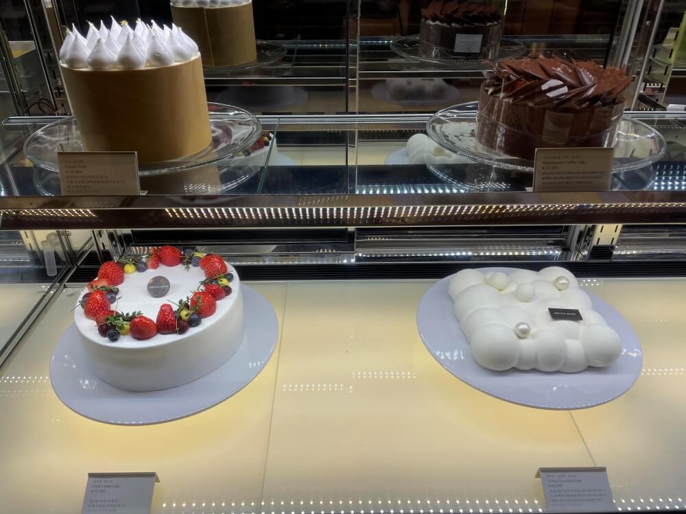 델리카한스 - 생크림 케이크, 화이트 초코 케이크