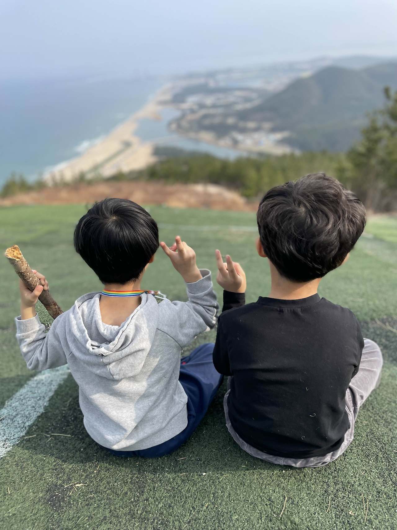 포항 곤륜산 활공장