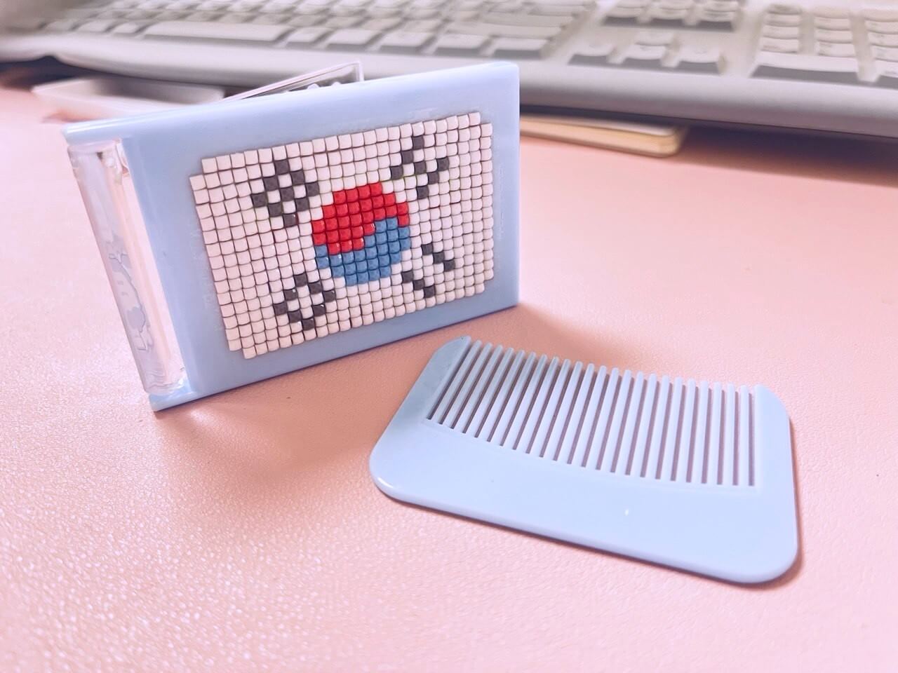 현충일 태극기 손거울 만들기(Feat. 다이소)