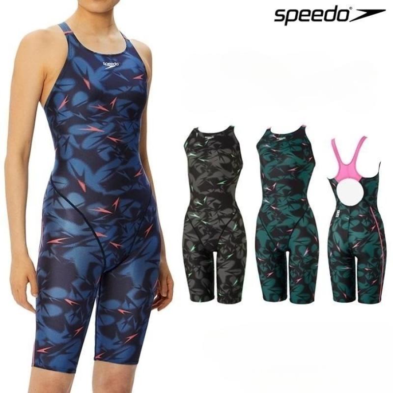 스피도 여성 반전신 반신 4부 5부 실내 강습용 수영복 SCW12351F