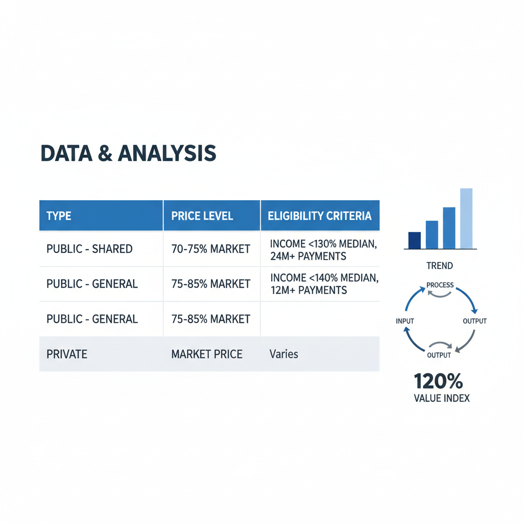 청약자의 상황별 적격 판정 및 선택 기준