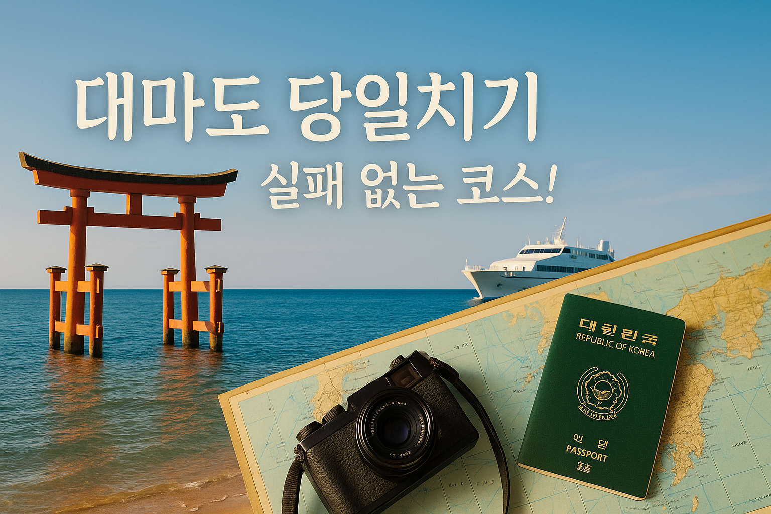 대마도 당일치기, 제대로 알고 가면 실패 없다!